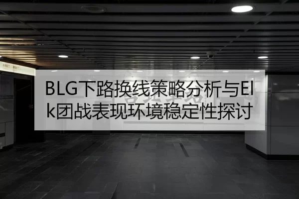 BLG下路换线策略分析与Elk团战表现环境稳定性探讨