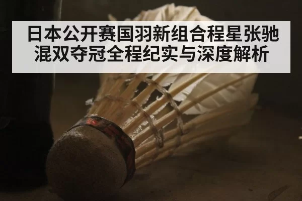 日本公开赛国羽新组合程星张驰混双夺冠全程纪实与深度解析